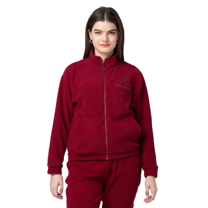 Wine Long Sleeve Women's Sweatshirt By Being Human Clothing