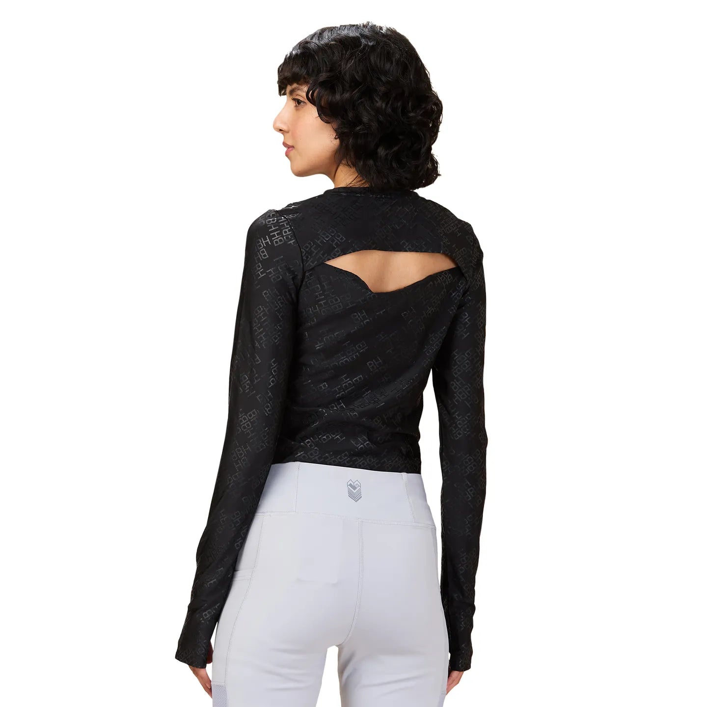 Being Human Clothing Womens-Top Crew Neck Black