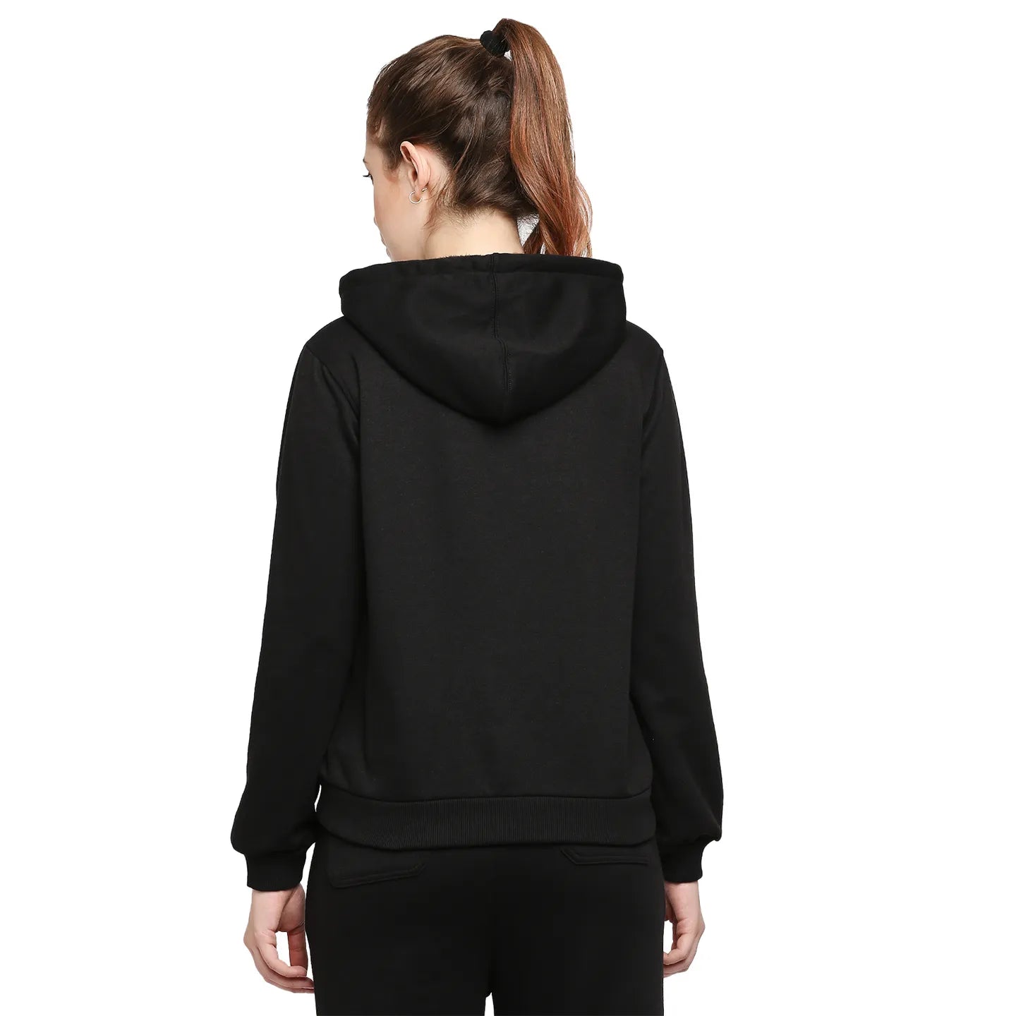 Being Human Clothing Women Wide Leg Fit Track Track-Black