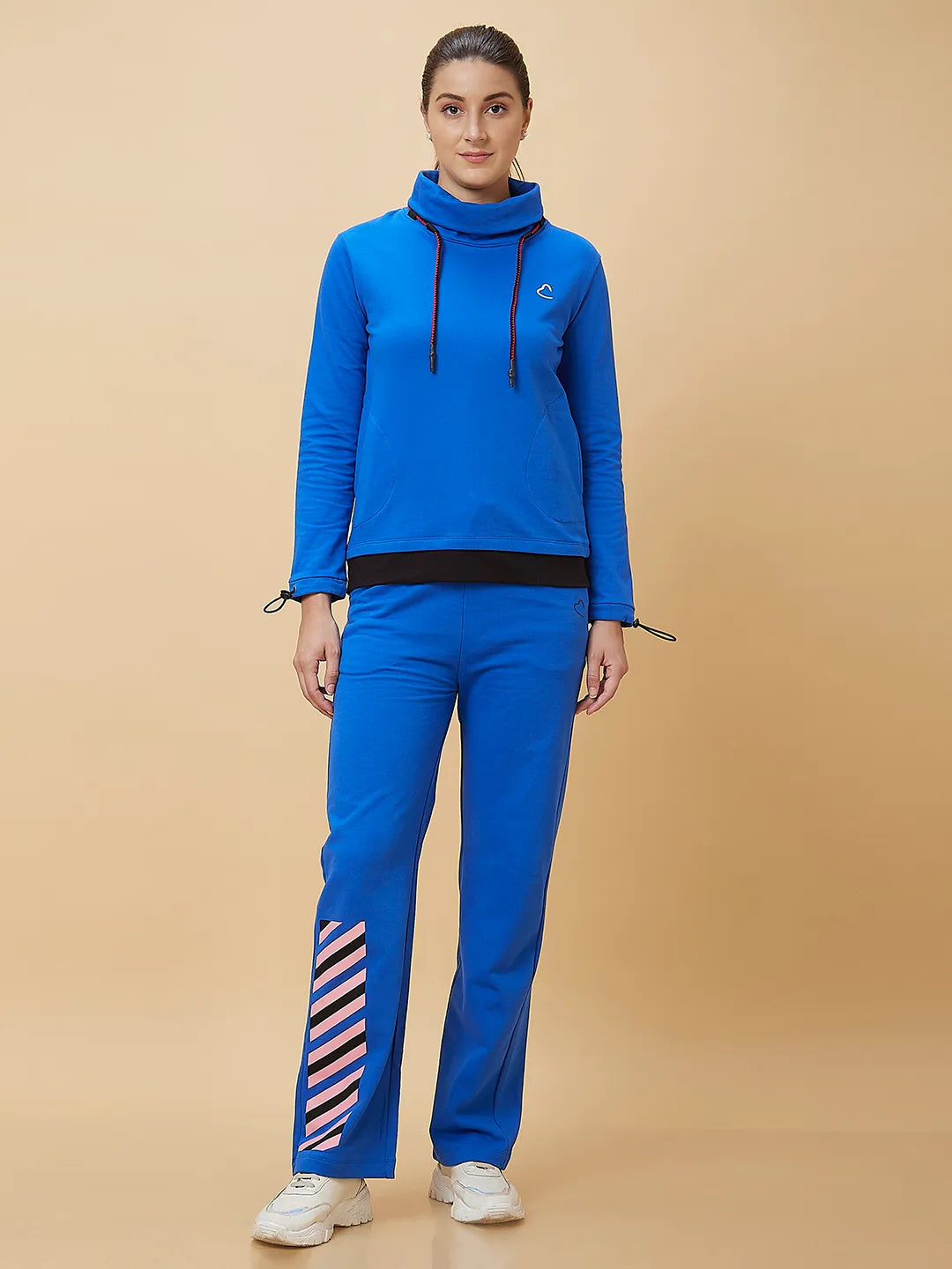 Being Human Clothing Women Regular Fit None Track Cobalt