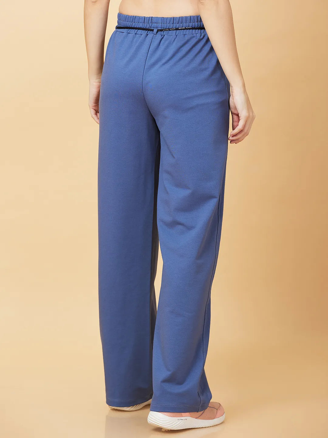 Being Human Clothing Womens-Bottom Track Pale Blue