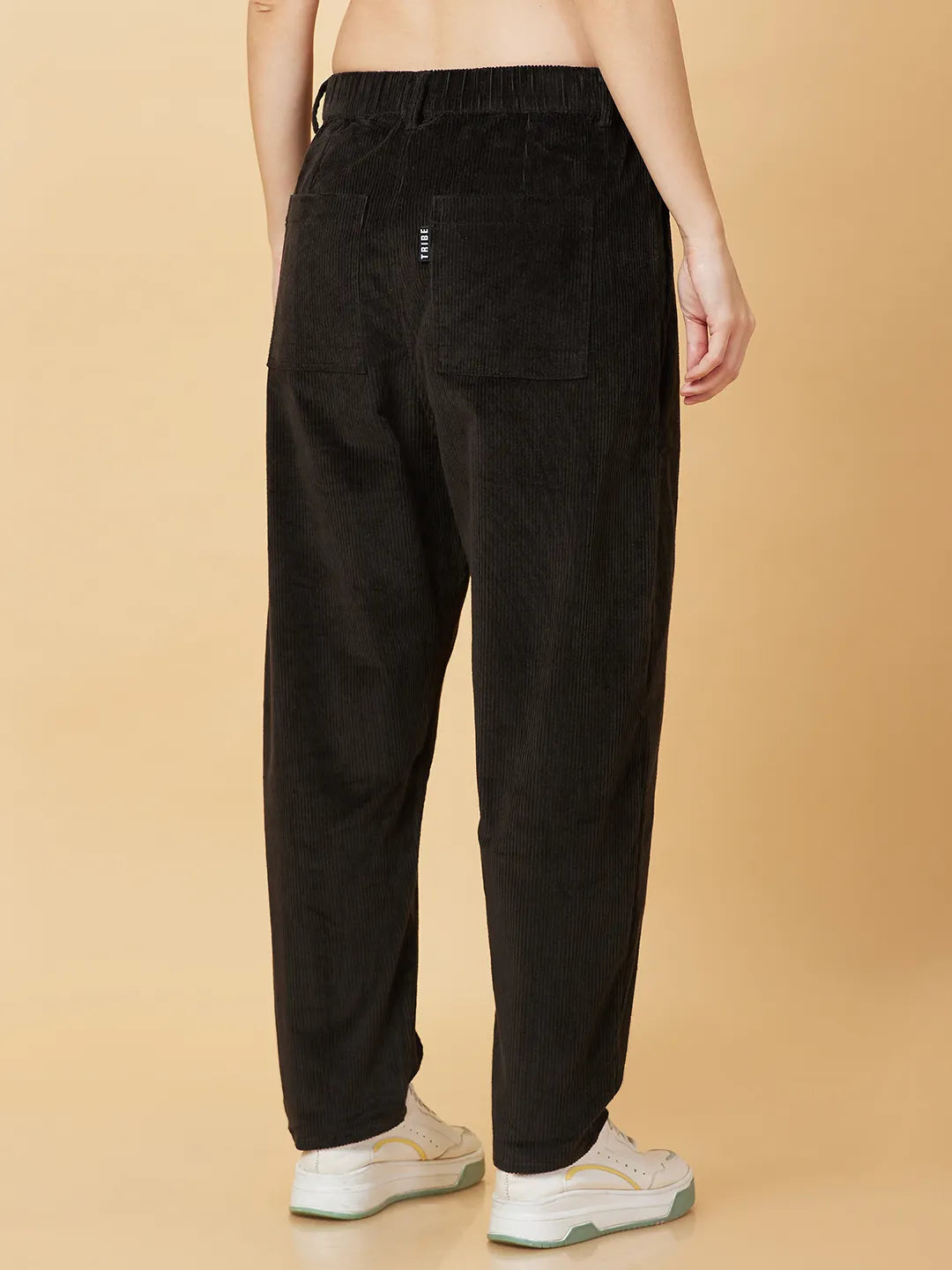 Womens-Bottom Track Dark Olive by Being Human Clothing