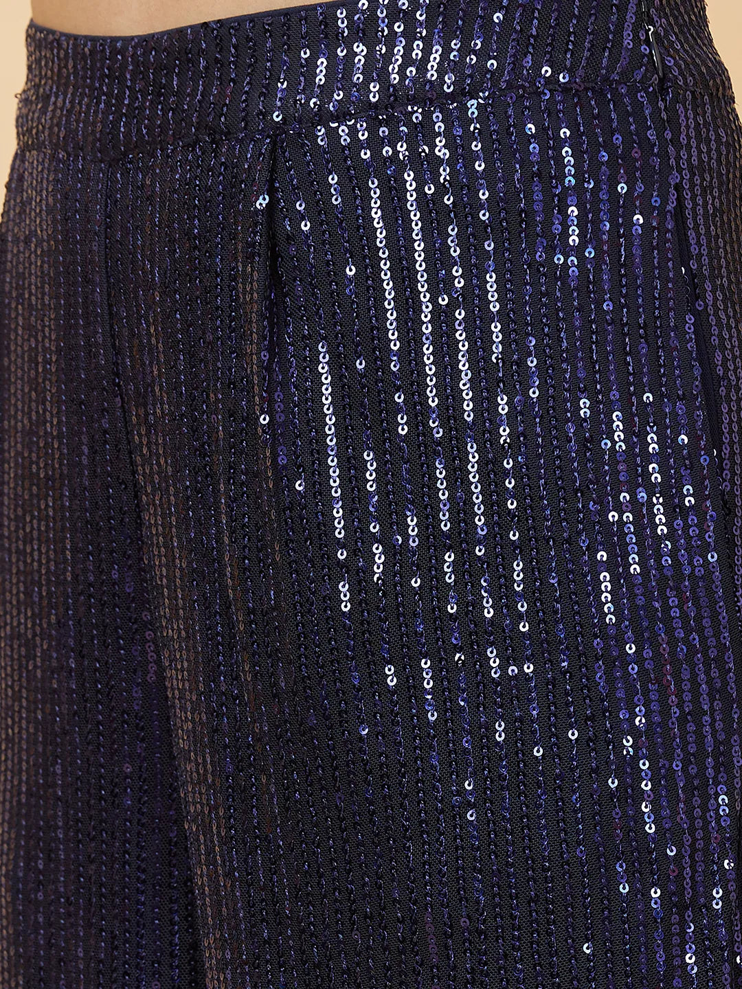 Womens-Bottom Track Purple by Being Human Clothing