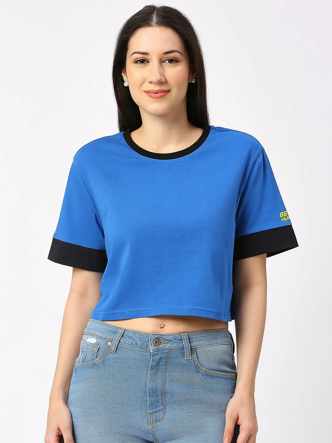 Being Human Clothingwomen Crew Neck Directoire Blue