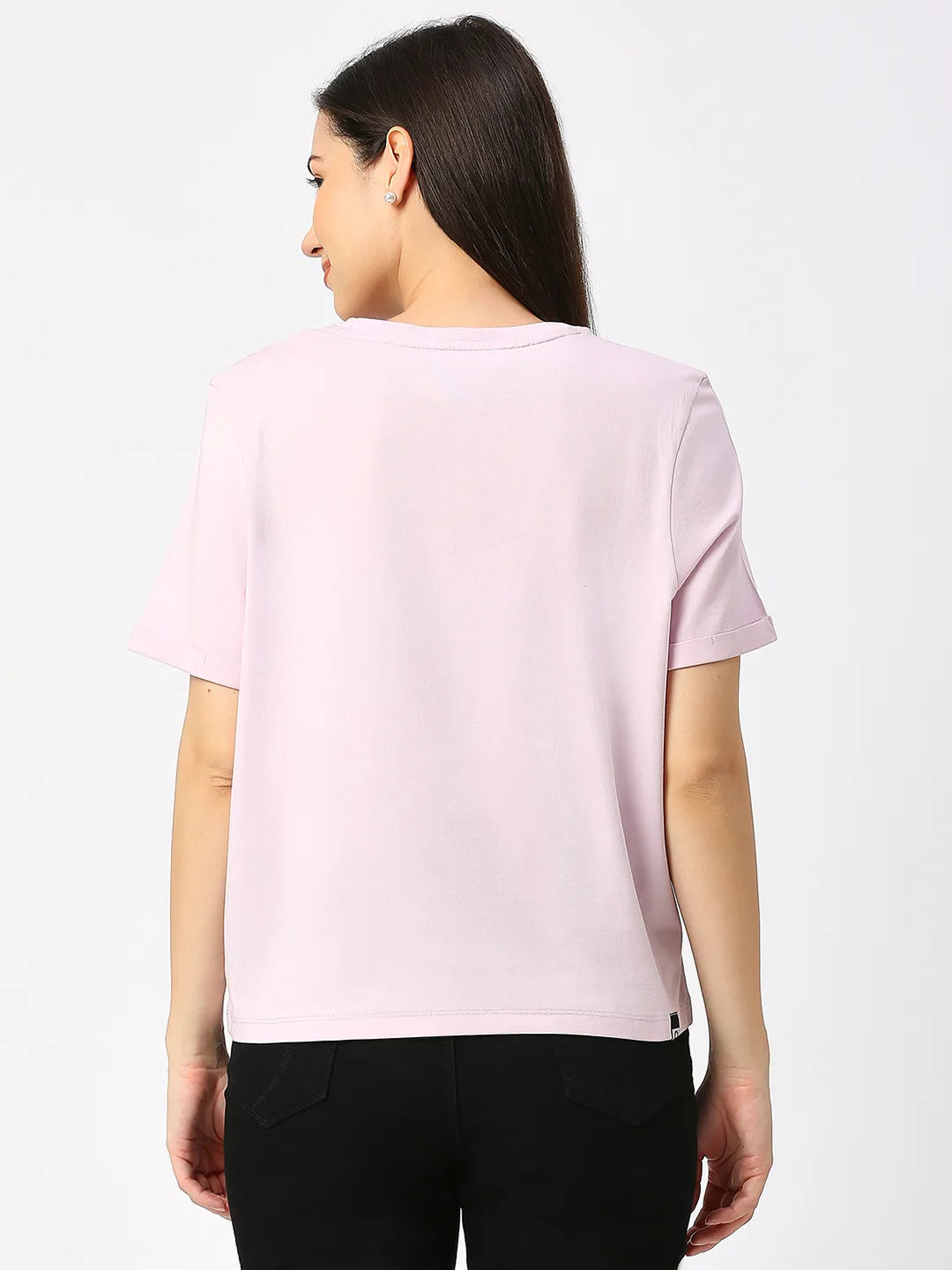 Being Human ClothingWomen CREW NECK PASTEL LILAC by Being Human Clothing