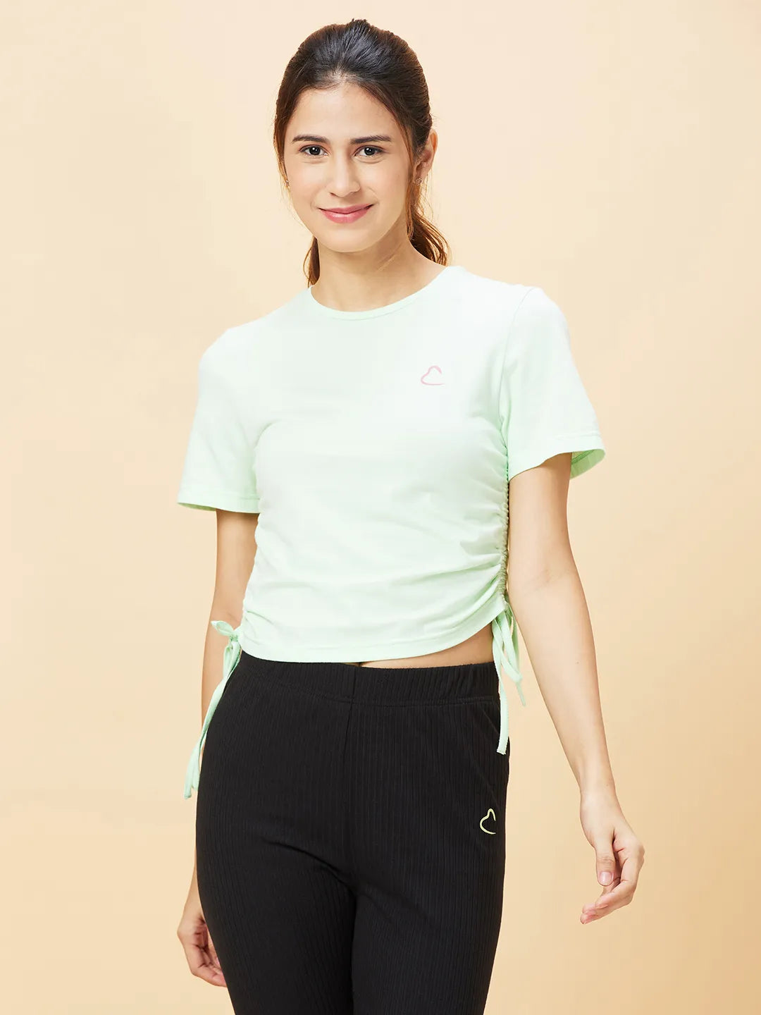 Being Human Clothingwomen Crew Neck Seafoam Green