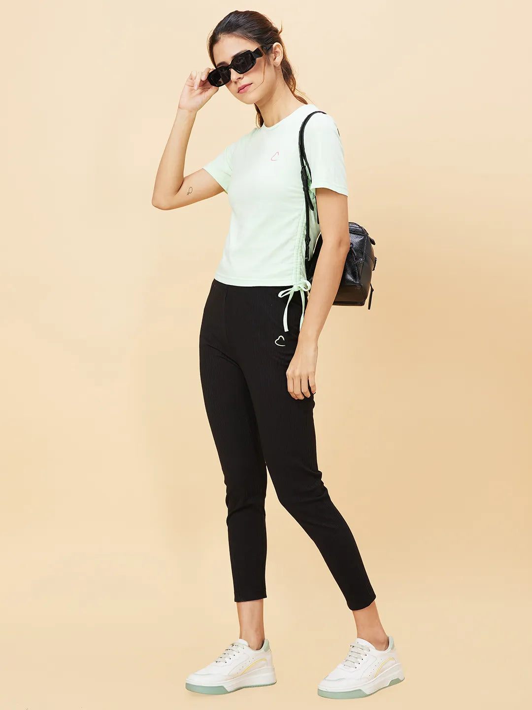 Being Human Clothingwomen Crew Neck Seafoam Green