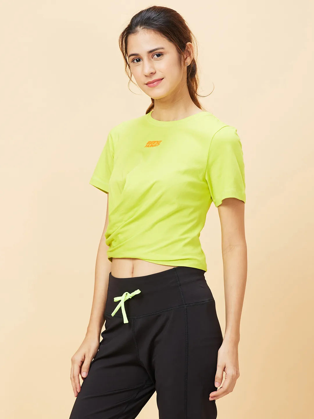 Being Human Clothingwomen Crew Neck Sulpher Spring