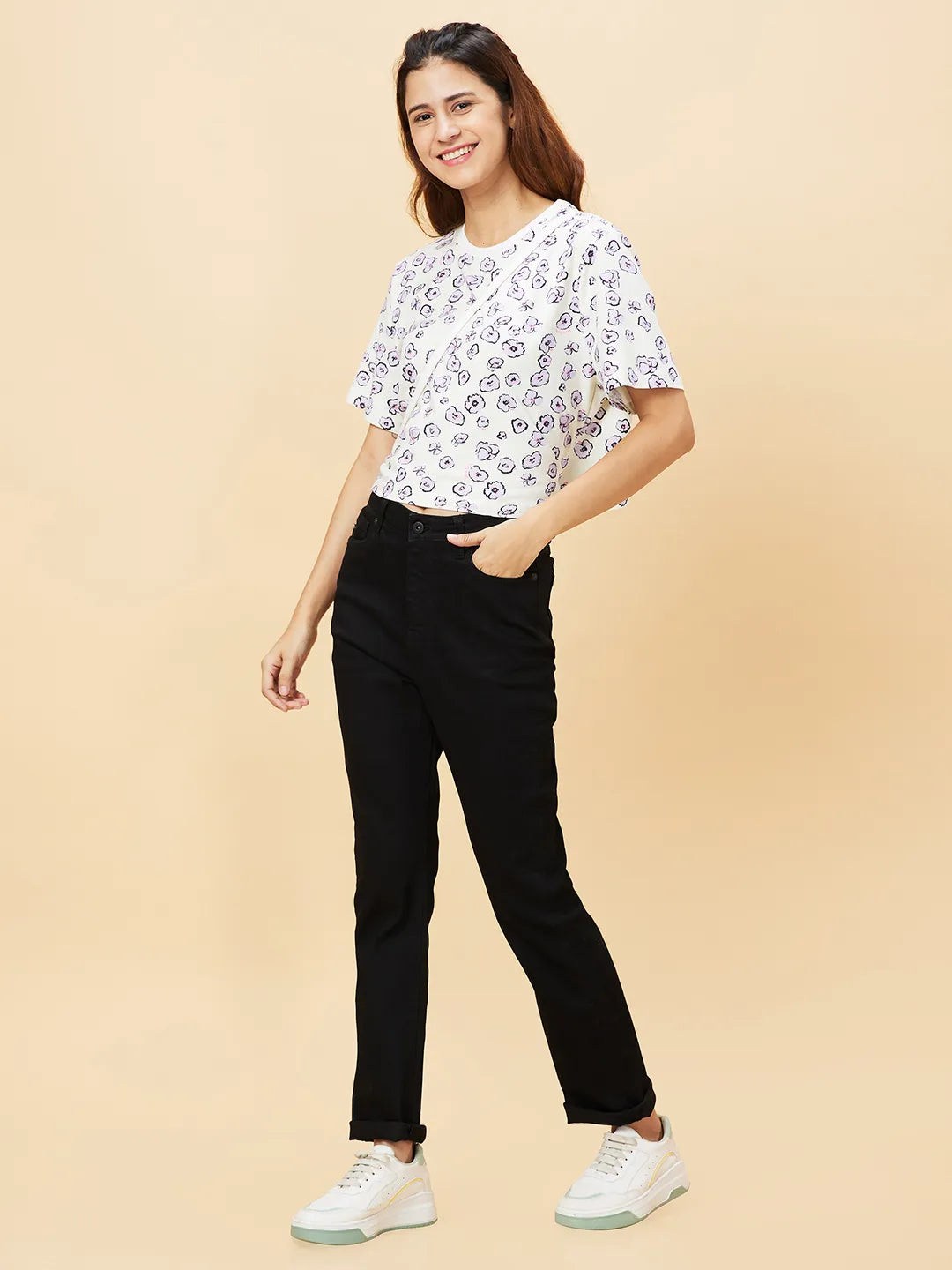 Being Human Clothingwomen Crew Neck Pastel Lilac