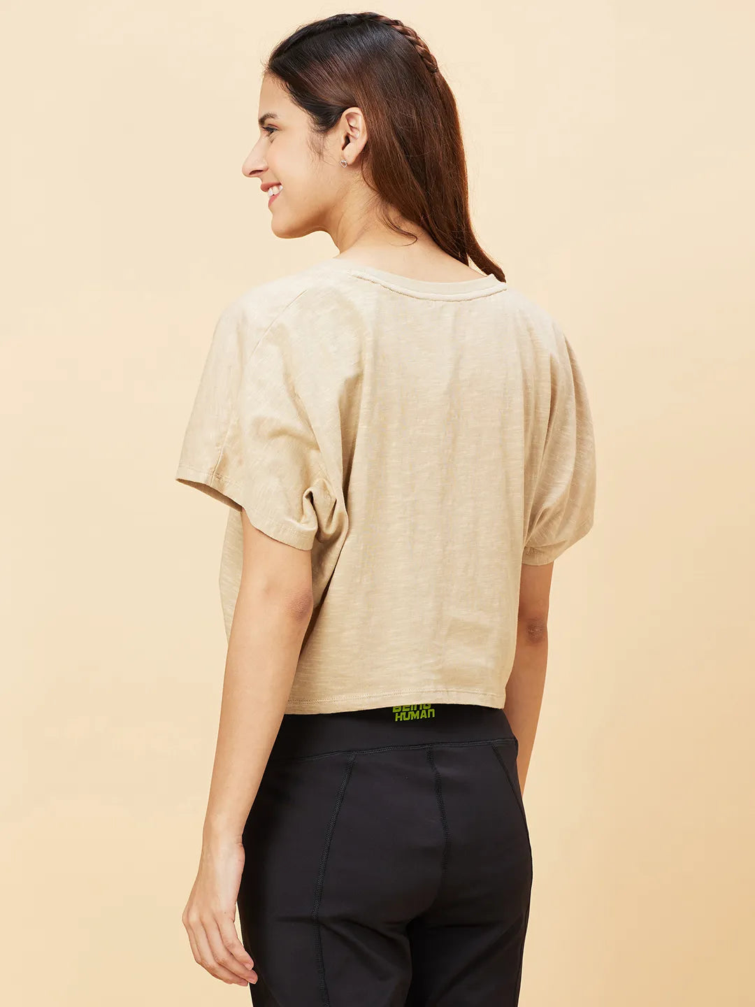 Being Human Clothingwomen Crew Neck Irish Cream