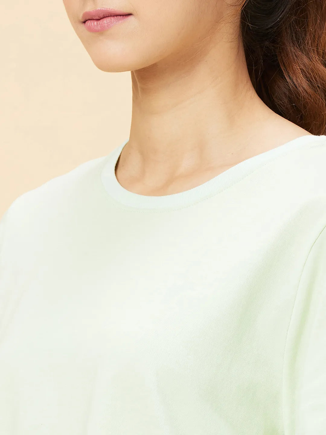 Being Human Clothingwomen Crew Neck Seafoam Green