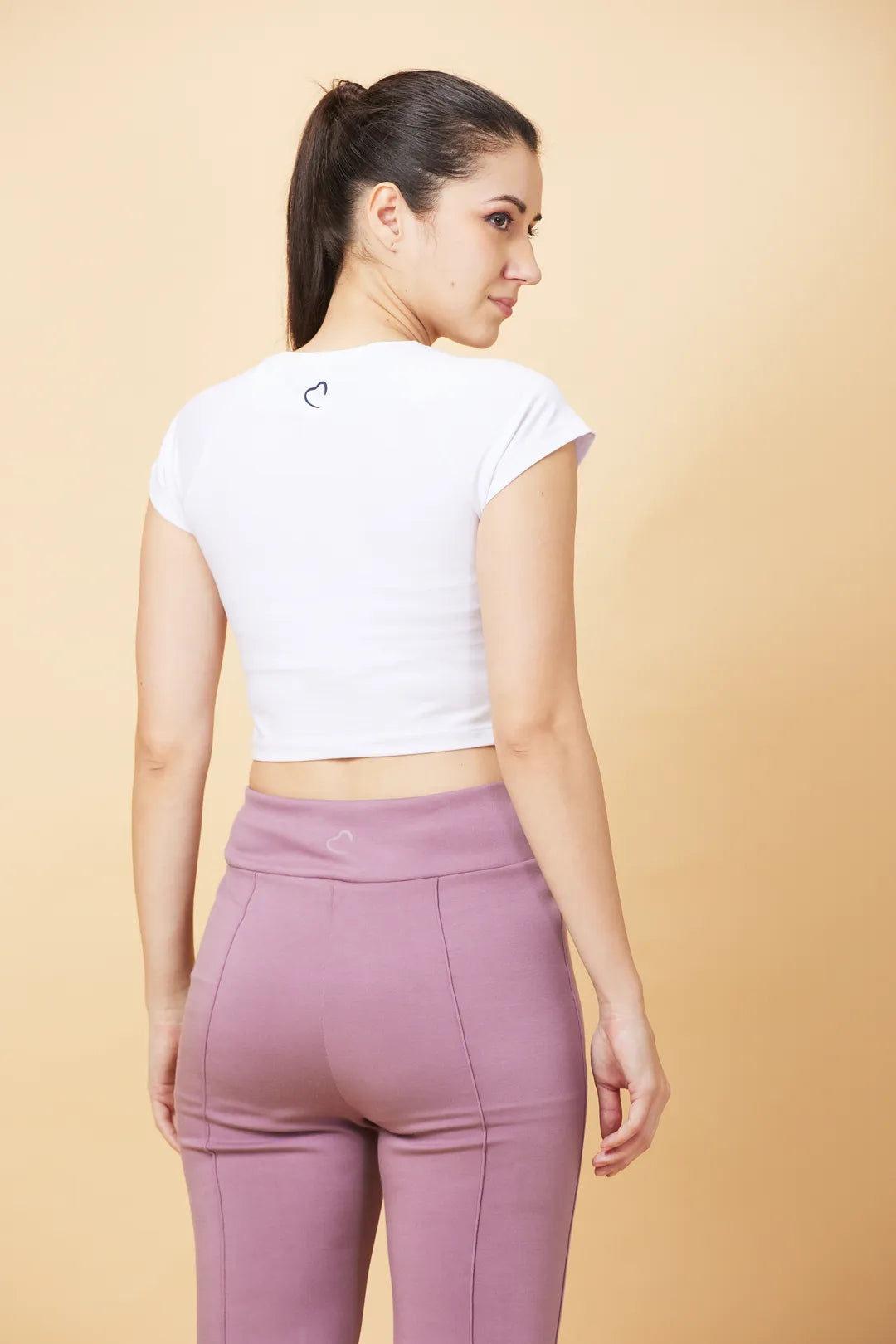 Being Human Clothing Womens-Top Crew Neck White