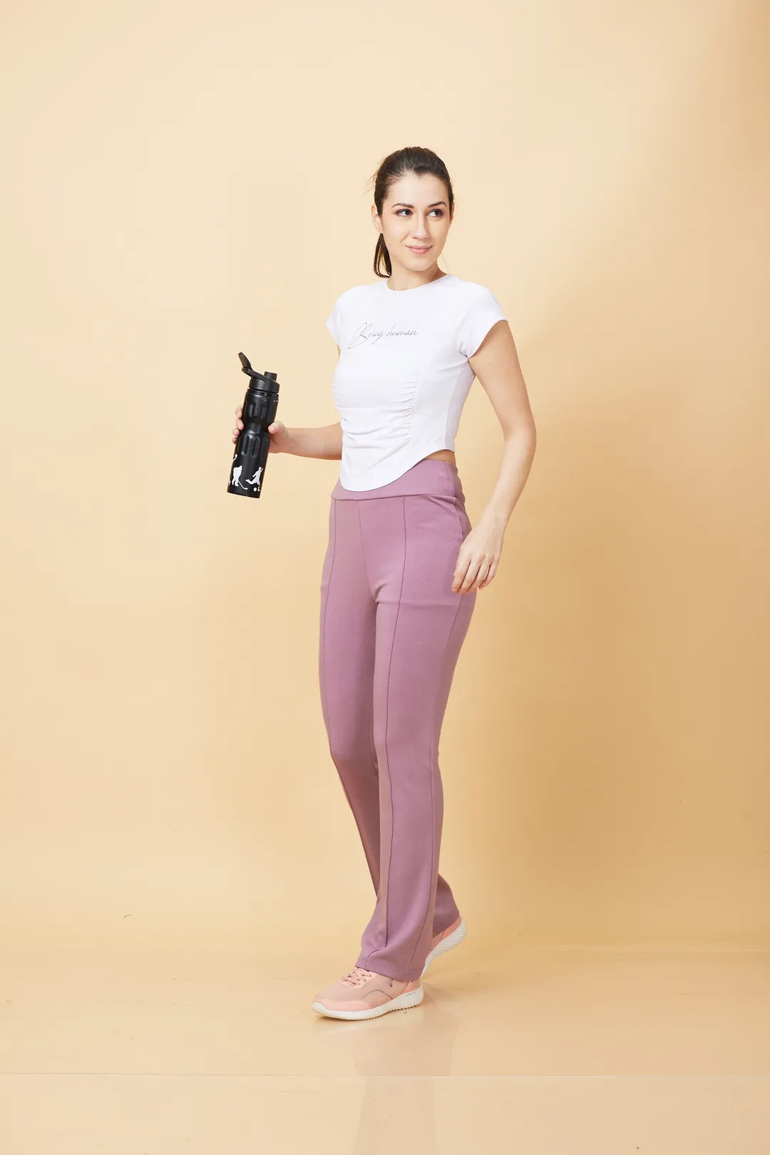 Being Human Clothing Womens-Top Crew Neck White