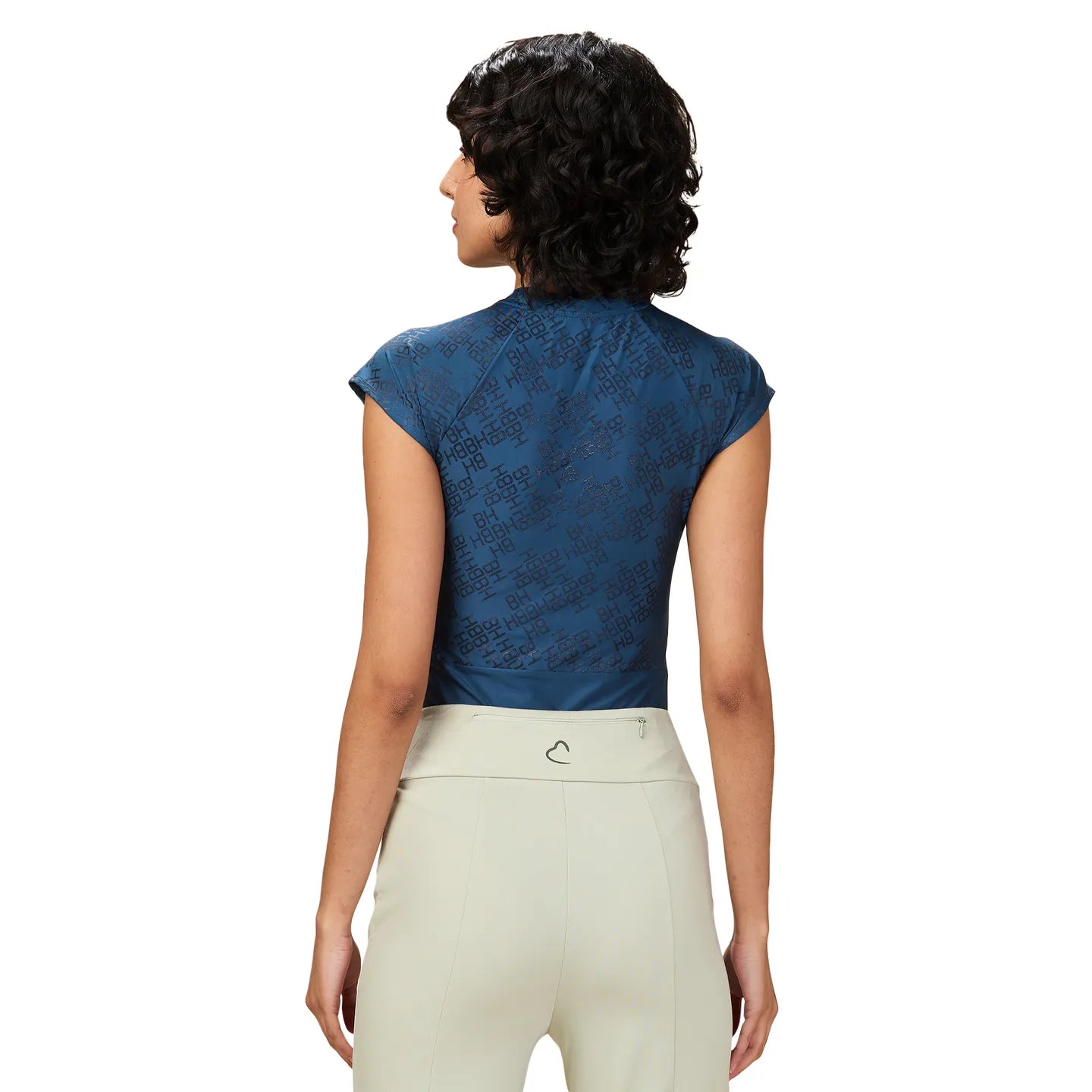 Womens-Top Crew Neck Sea Port by Being Human Clothing