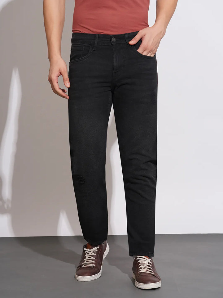 Black Slim Fit  Denim for Men