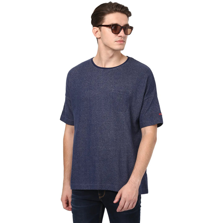 Navy Regular Fit Men's Sweatshirt