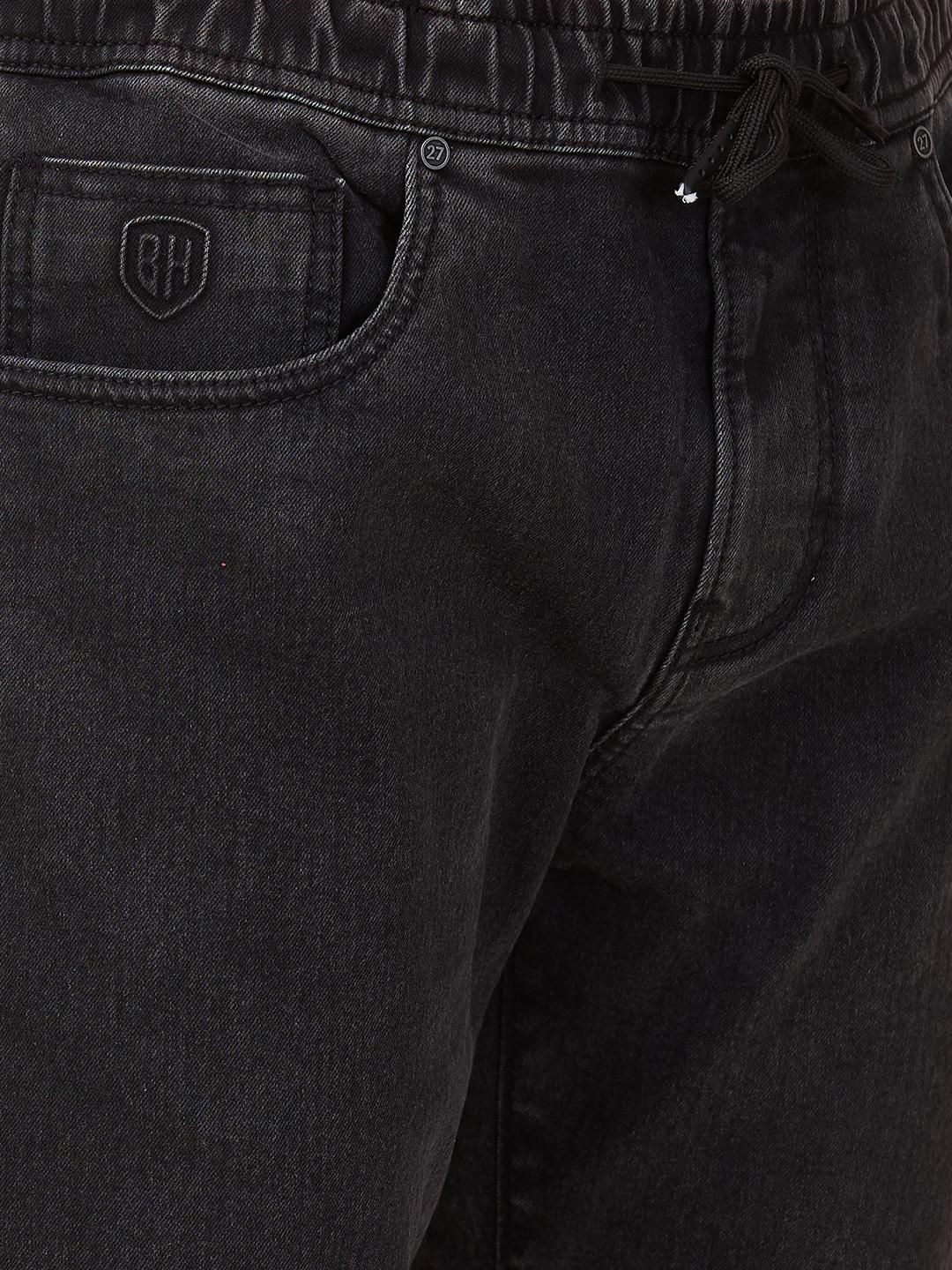 Grey Slim Fit Joggers For Men By Being Human Clothing