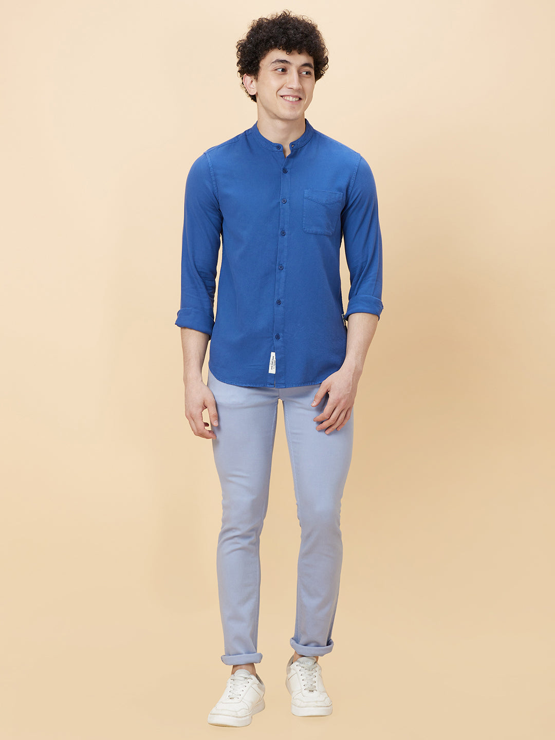 Grey Slim Fit Men's Denims by Being Human Clothing